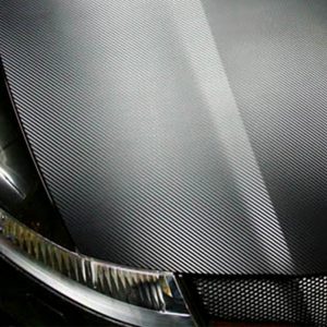 Vinilo fibra de carbono ploteo de CAPOT