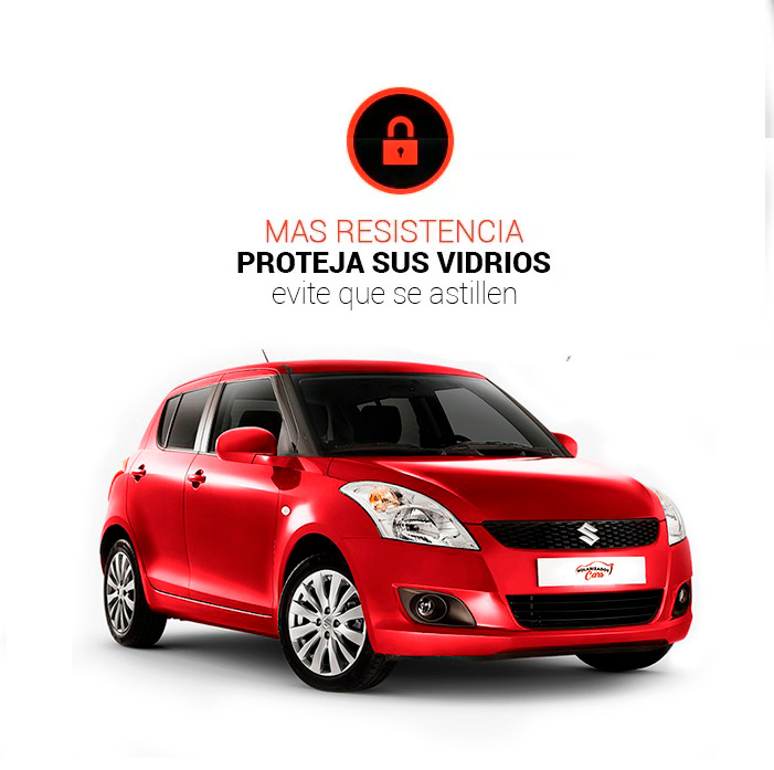 Polarizados Seguridad de autos chicos