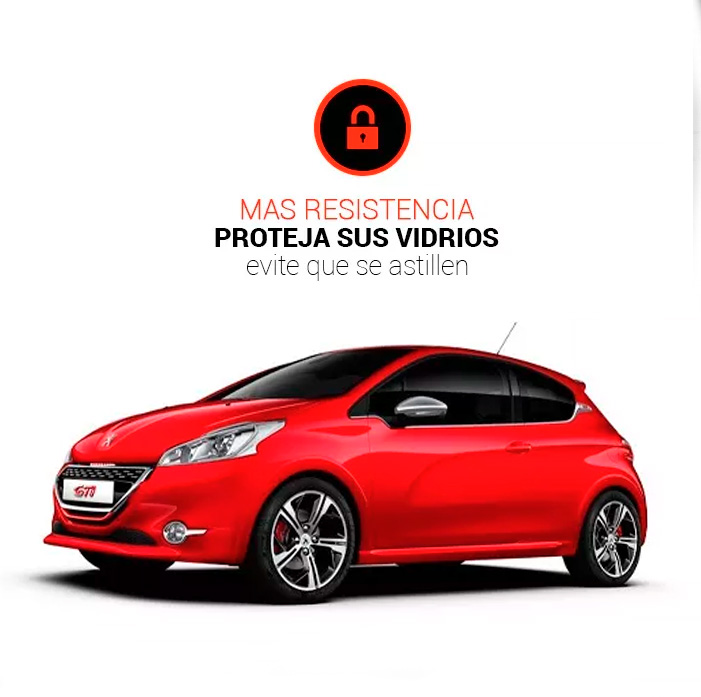 Polarizados Seguridad de autos medianos